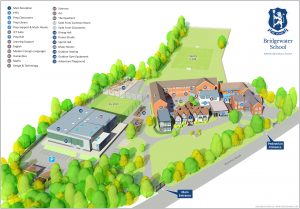 Bridgewater School 3D siteplan