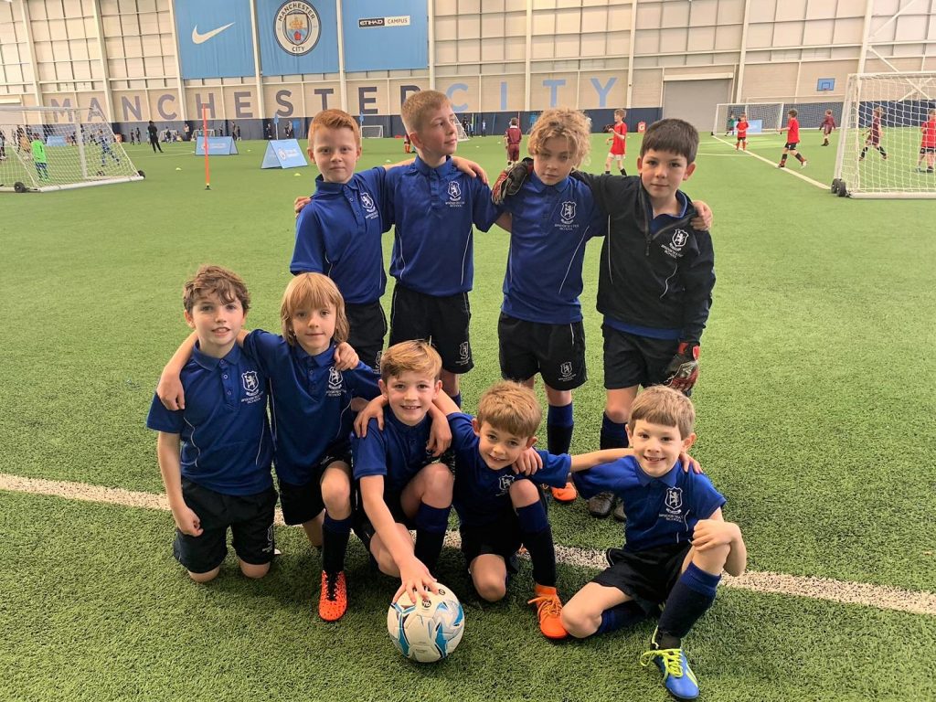 Bridgewater U9s at MCFC Football Festival