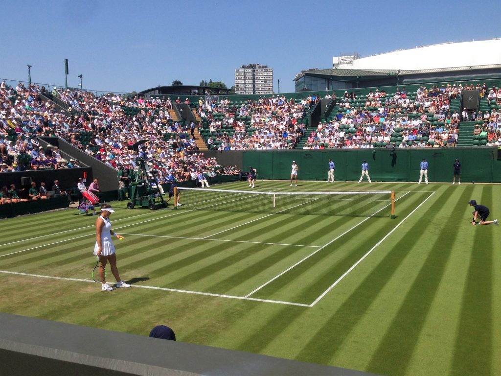 Wimbledon Tennis Championships No 2 court match