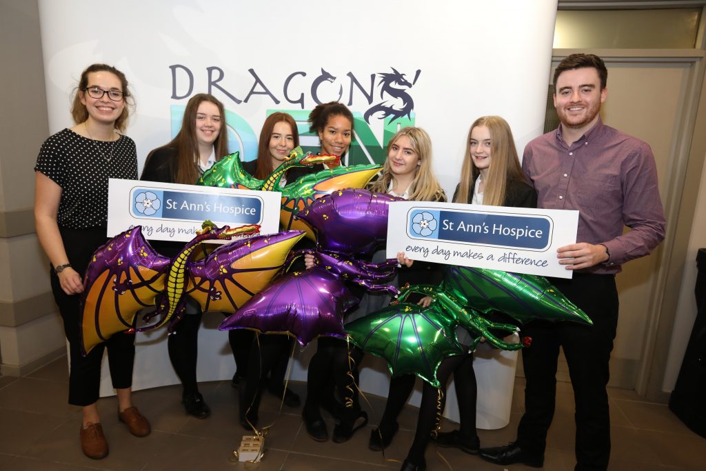 Bridgewater Y10s at Dragons Den final