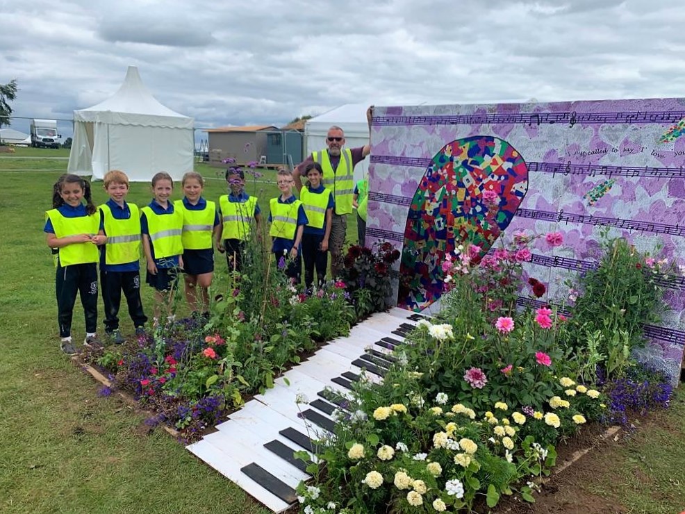 Bridgewater School RHS Flower Show Garden