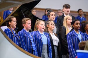 Senior Vocal Group at Bridgewater School