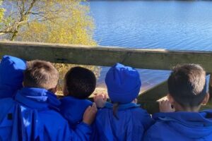 Bridgewater School Reception trip to Rivington Reservoir