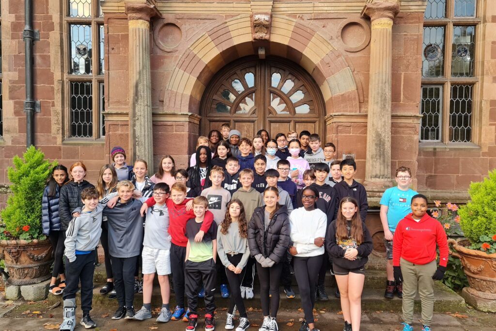 Bridgewater students visit Condover Hall