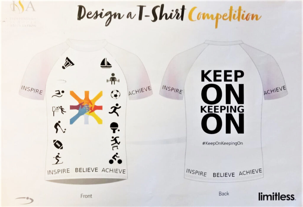 ISA Sport Design a TShirt Competition finalist Molly Torkington