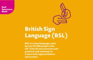 British Sign Language learning opportunity at Bridgewater School