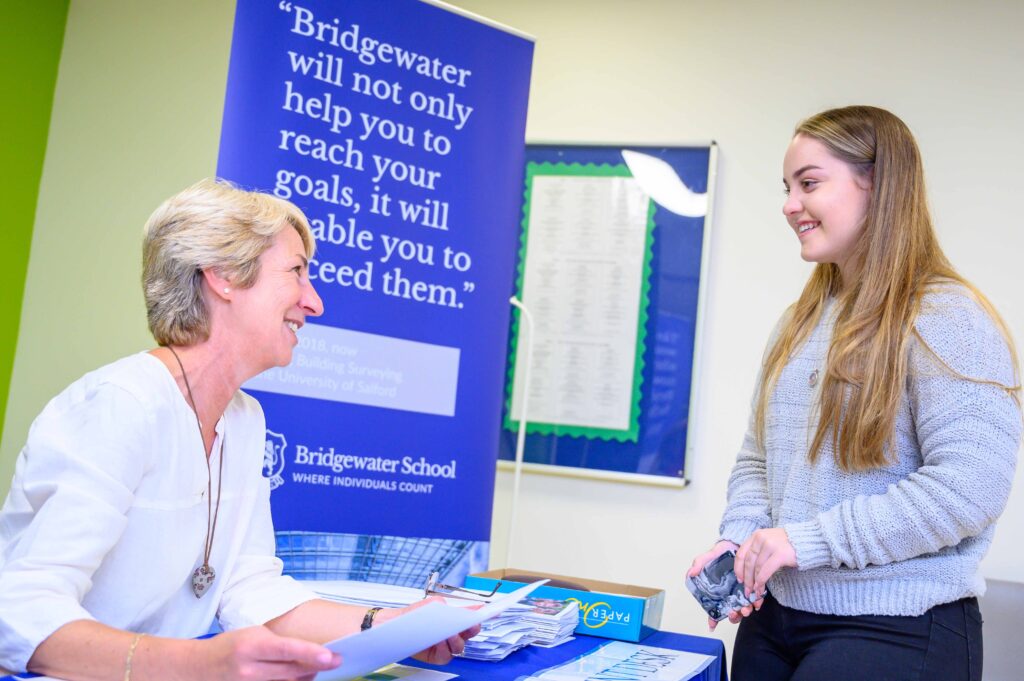 Examination Results Day at Bridgewater School