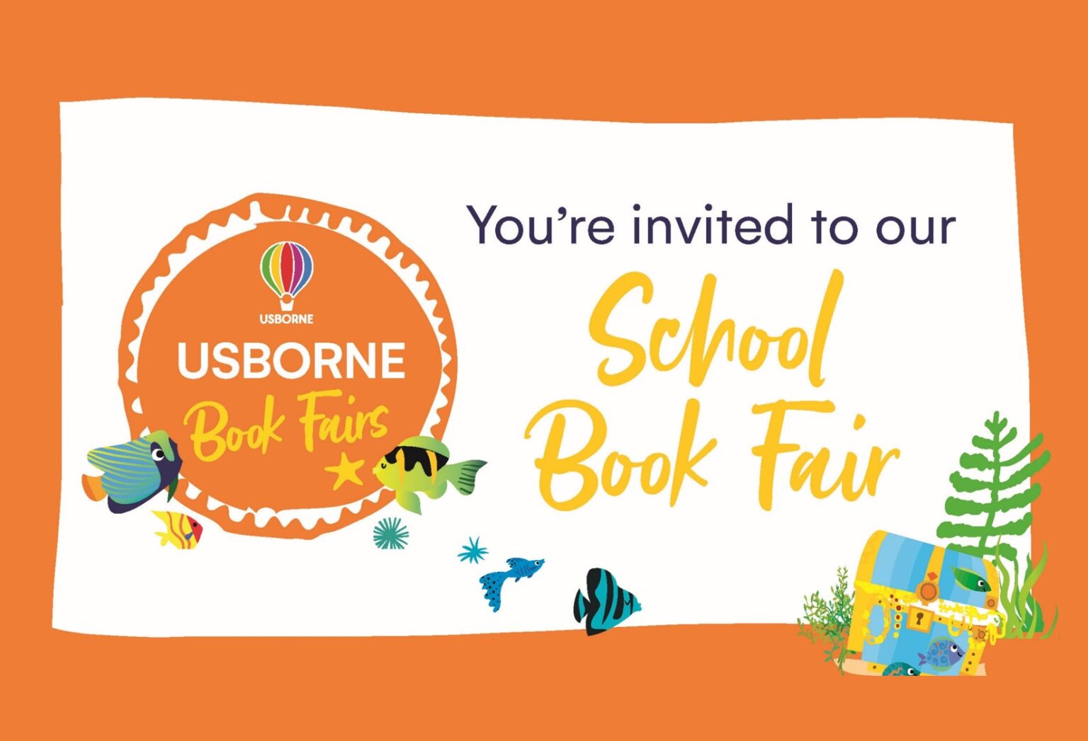 Usborne School Book Fair 2022 Bridgewater School