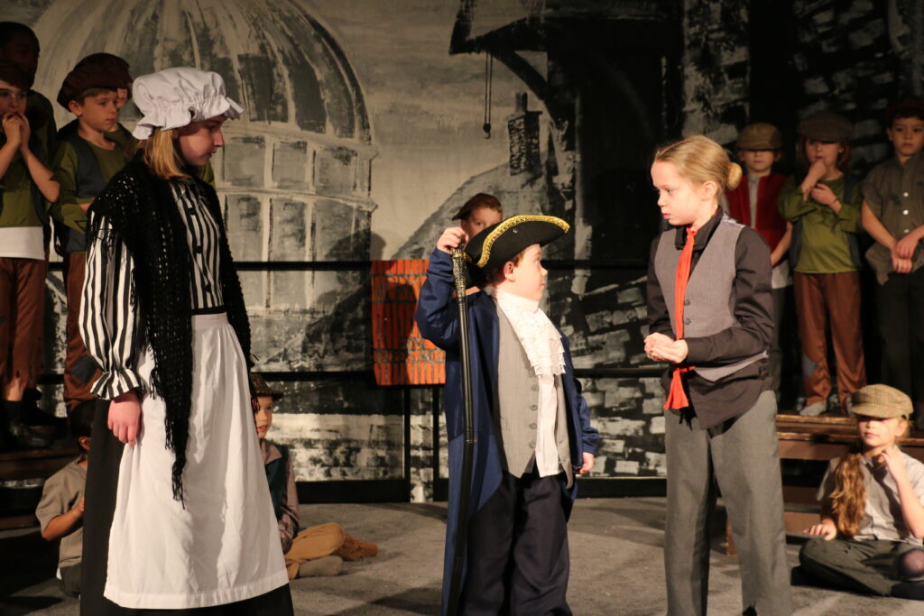 Prep children at Bridgewater School proudly present their production of Oliver! JR.
